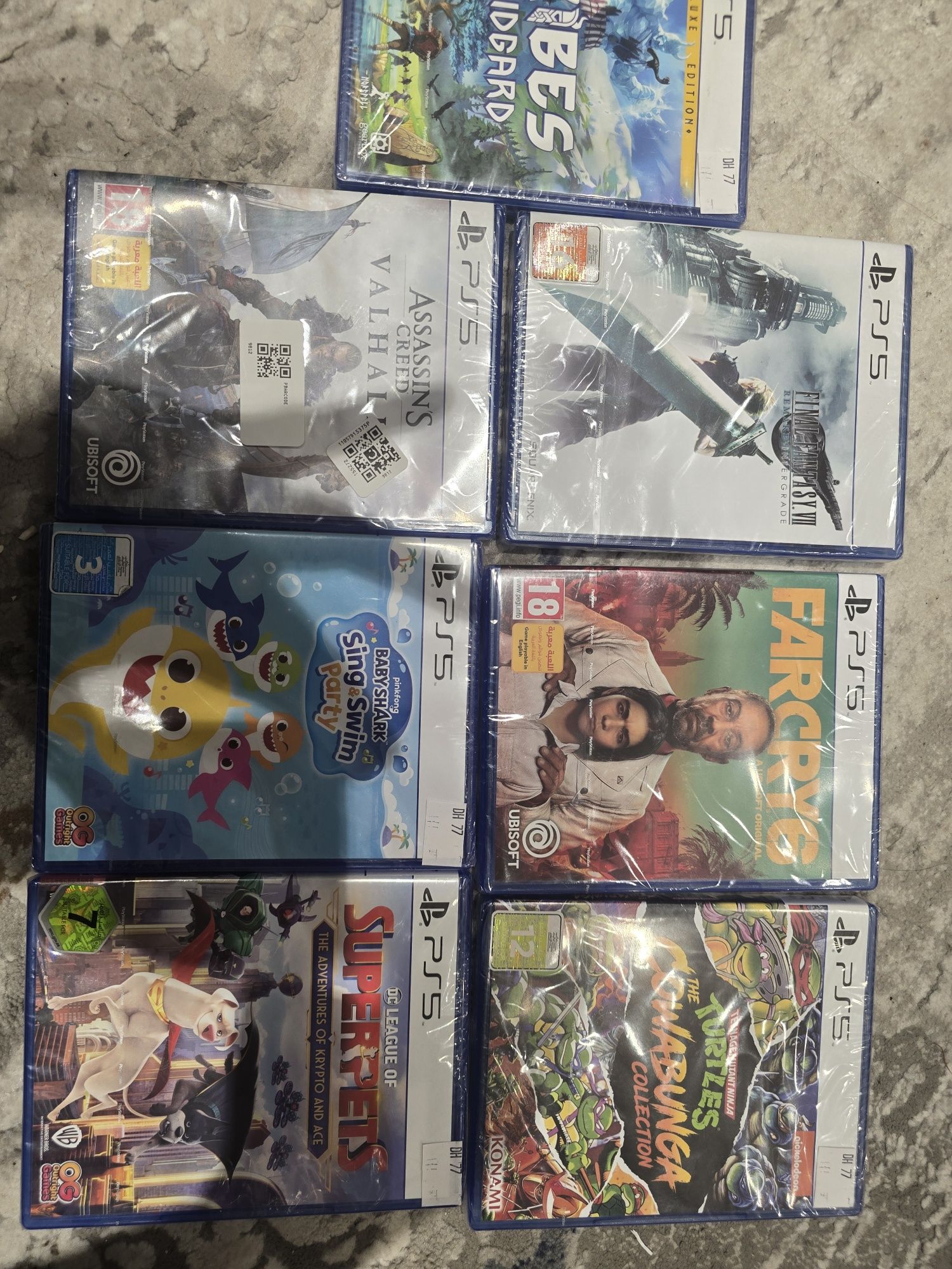 Новые диски для ps4, ps5, xbox one