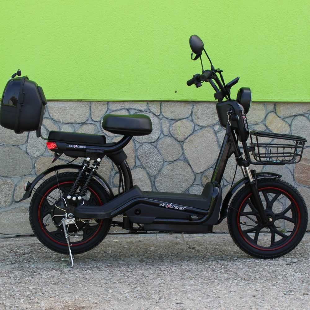 Електрически скутер-велосипед MaxMotors EBZ 18 750W - BLACK