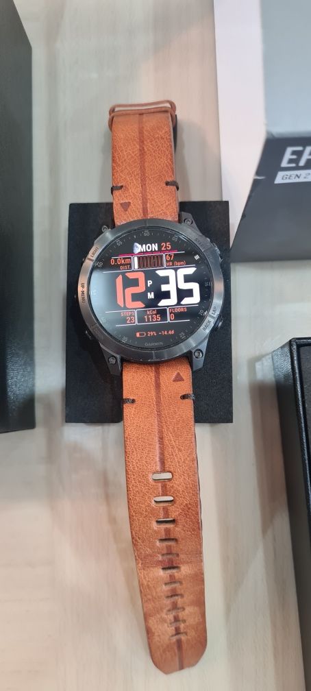 Смарт-часы Garmin Epix Gen 2 Sapphire Black/Gray DLC Titanium