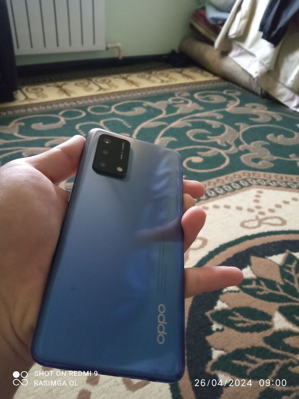 Oppo A74 xotira 128 Gb