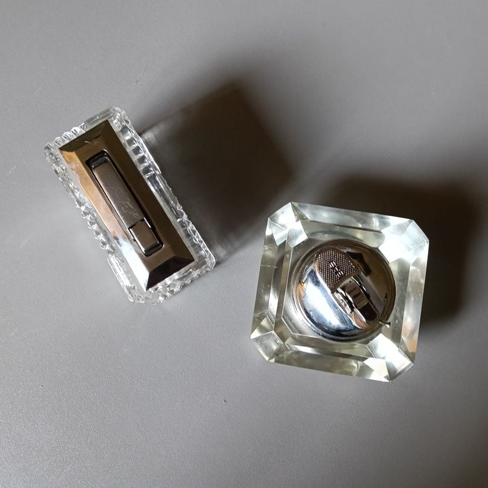 Brichete de colectie din sticla/cristal - de masa/birou