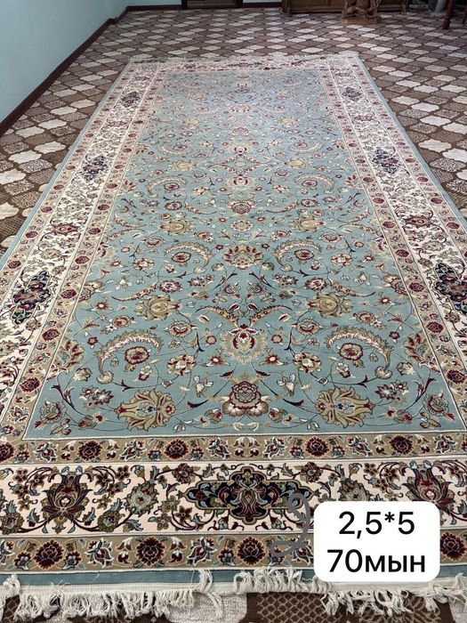ковры 2*3; 2,25*5; 3*4; 1,5*2,3 ; 1,5*2,3 ;1,45*2,3 размерлер