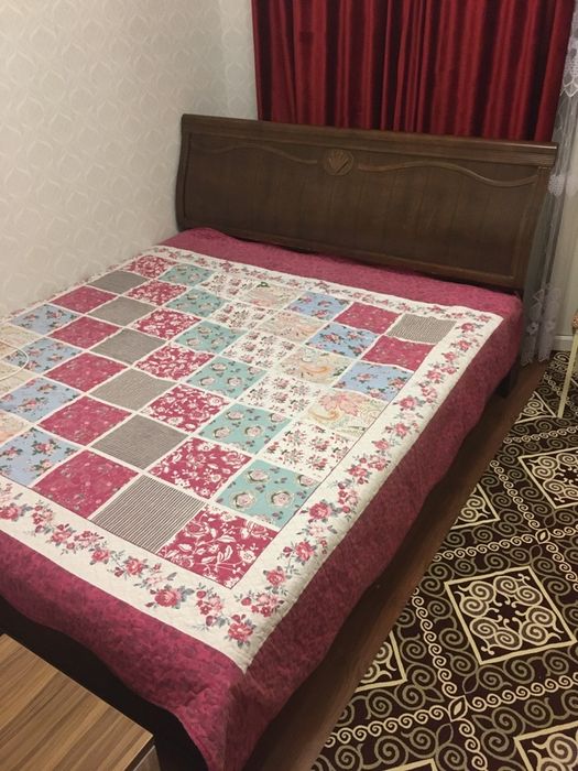 Кровать натуральное дерево 180x200