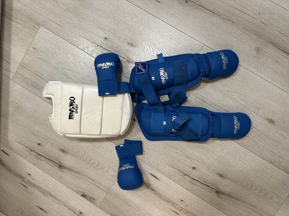 Kimono karate/judo Masibo Matsui si protectii copii mar. S 120