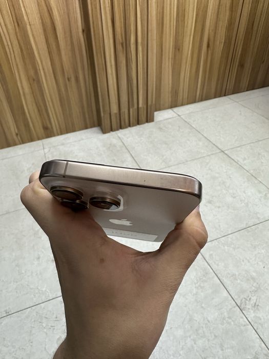 iphone 16 pro max desert 256 gb 100% 116 sikl