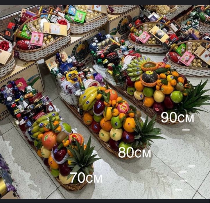 Фруктовые корзинки на заказ