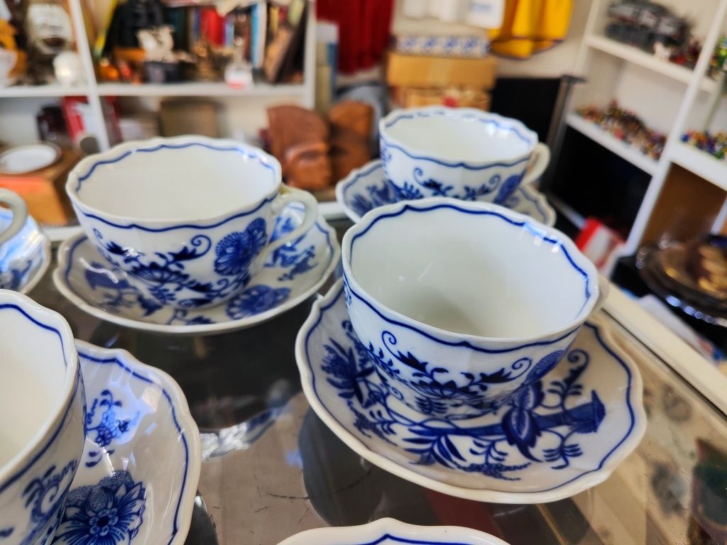 Сервиз за кафе порцелан original zwiebelmuster