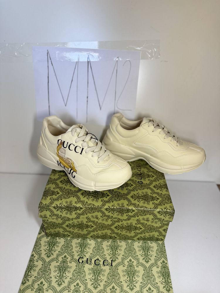 Adidasi/Sneakers Gucci Rhyton banana edition