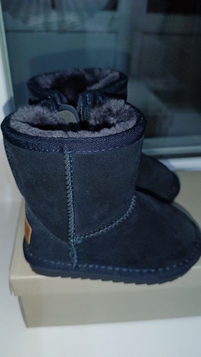 Детские угги с натуральным мехом