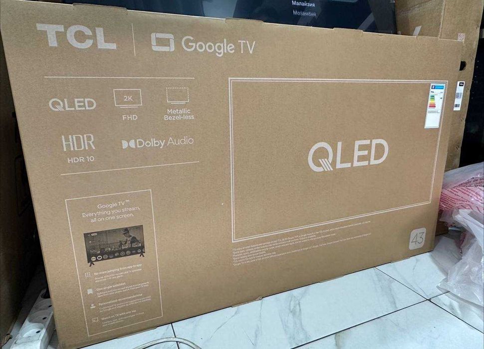 Телевизор СмартТв 2025 TCL 75/65 4K QLed/Led в Широком Ассортименте