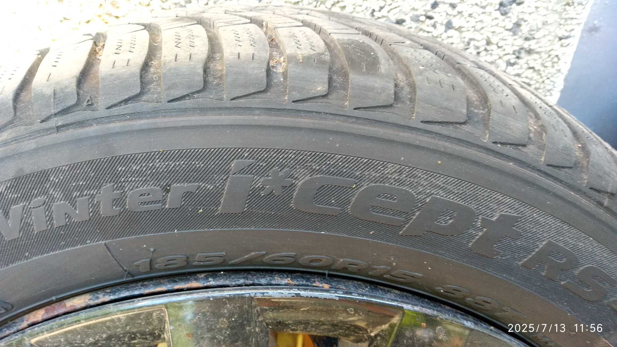 Джанти с гуми за Опел 15 цола,4х100,Ц.О-56.6, Hankook ДОТ-2020г