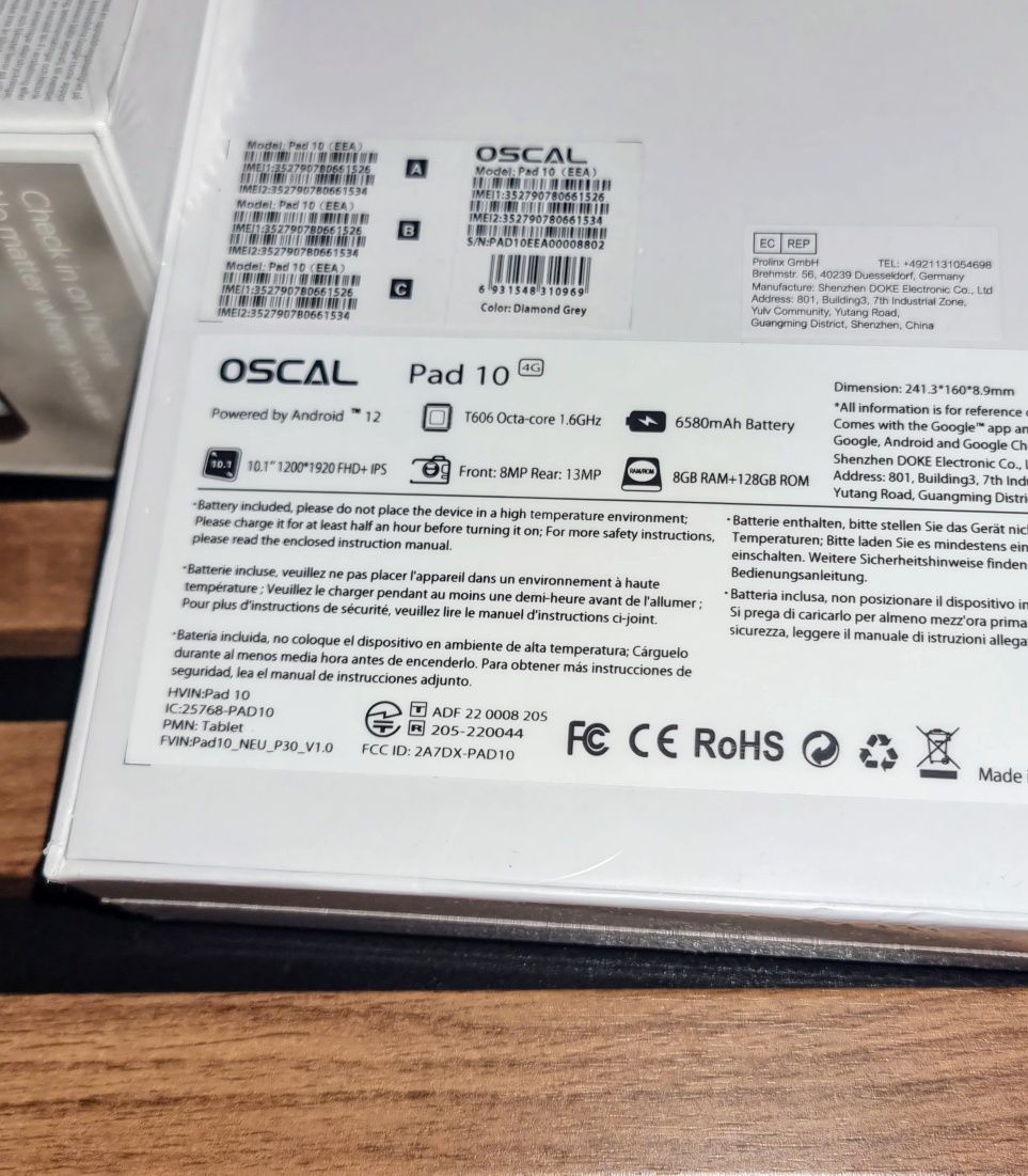 Ocazie, Tableta Blackview 8/128GB noua. Sim 4G. Ecran 10" FullHD