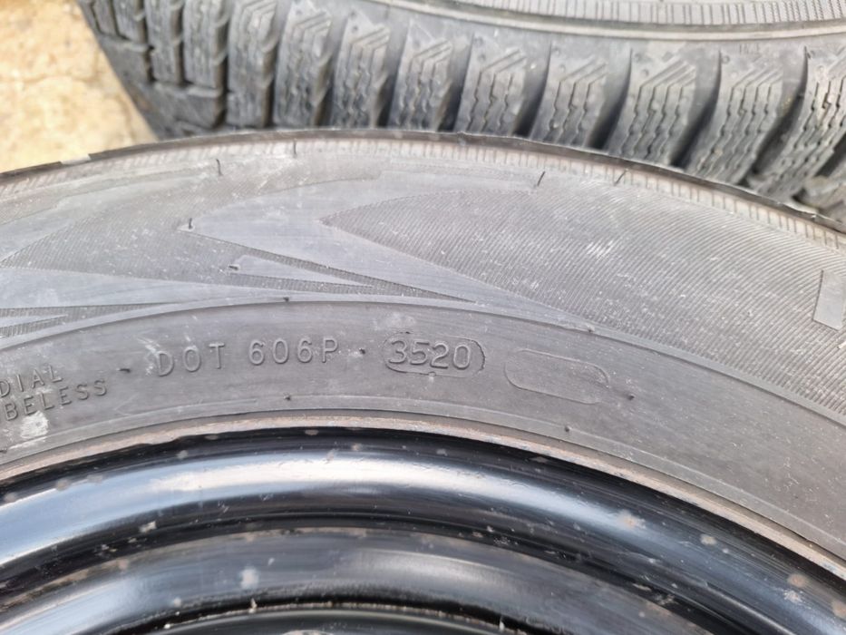 Set jante+cauciucuri iarna