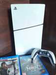 Playstation 5 Slim Disk Edition 1TB с джойстик и игри