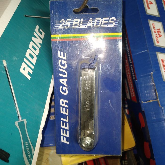 Щупы для регулировки клапанов автомобиля