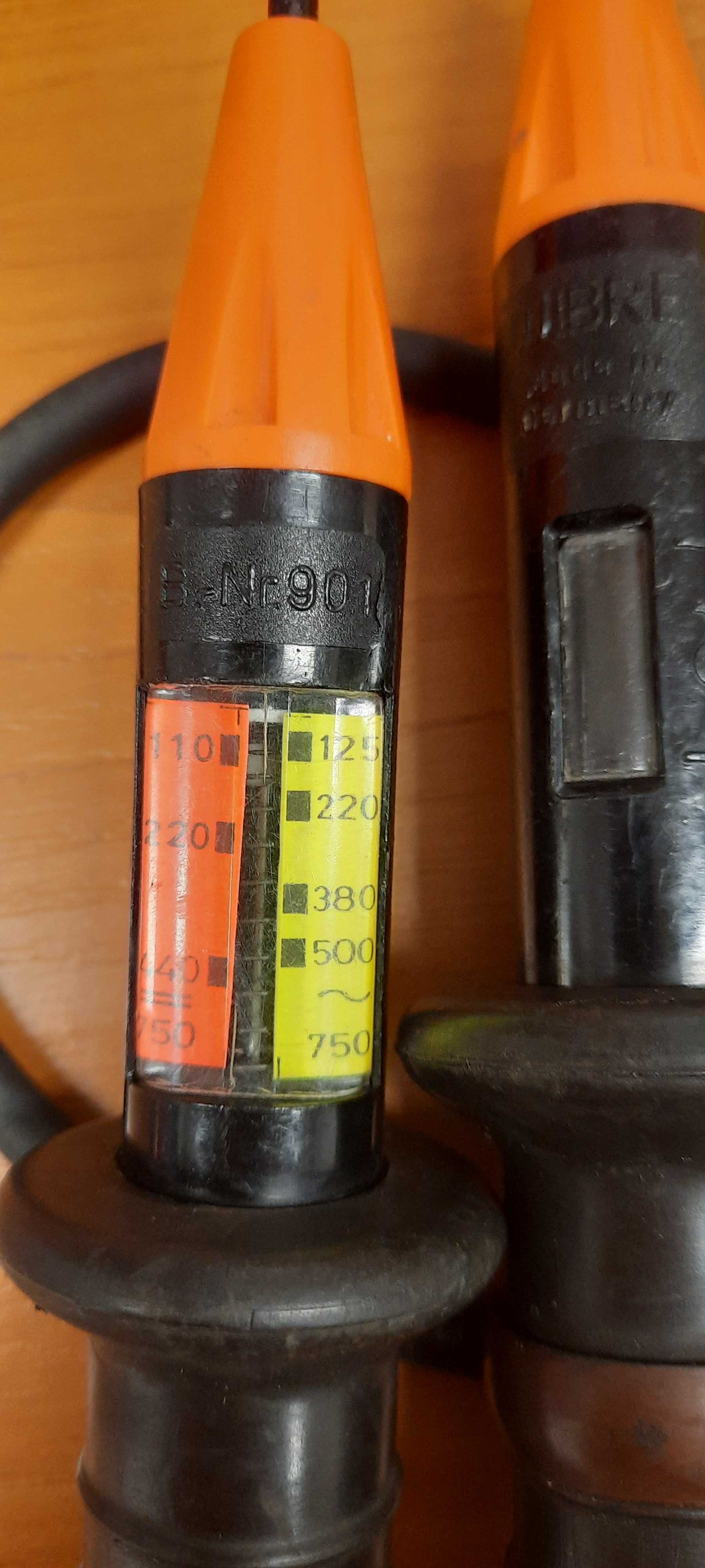 Tester de tensiune WIBRE, 110- 750V c.c. și  125-750 V c.a.