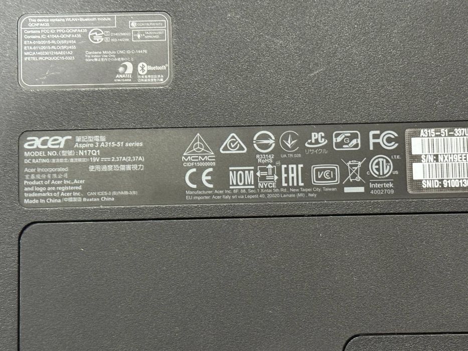 Acer ноутбукла сотилади