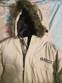 Geaca crem Parka Southpole hip hop L/XL