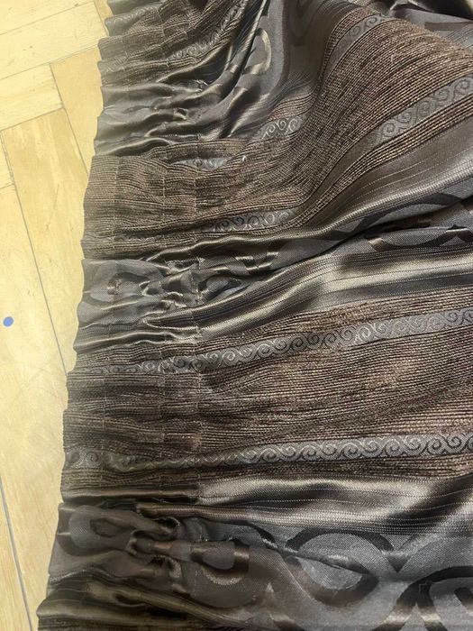 Завеси - 2бр. плътни и 1бр. тънка с перделък