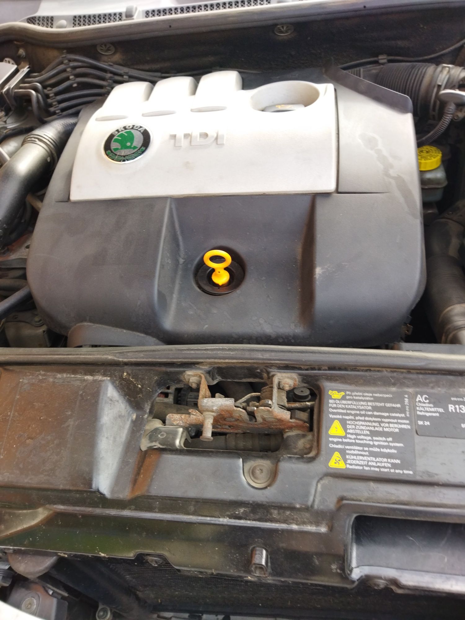 Škoda Fabia 14 Turbo Diesel Intercooler