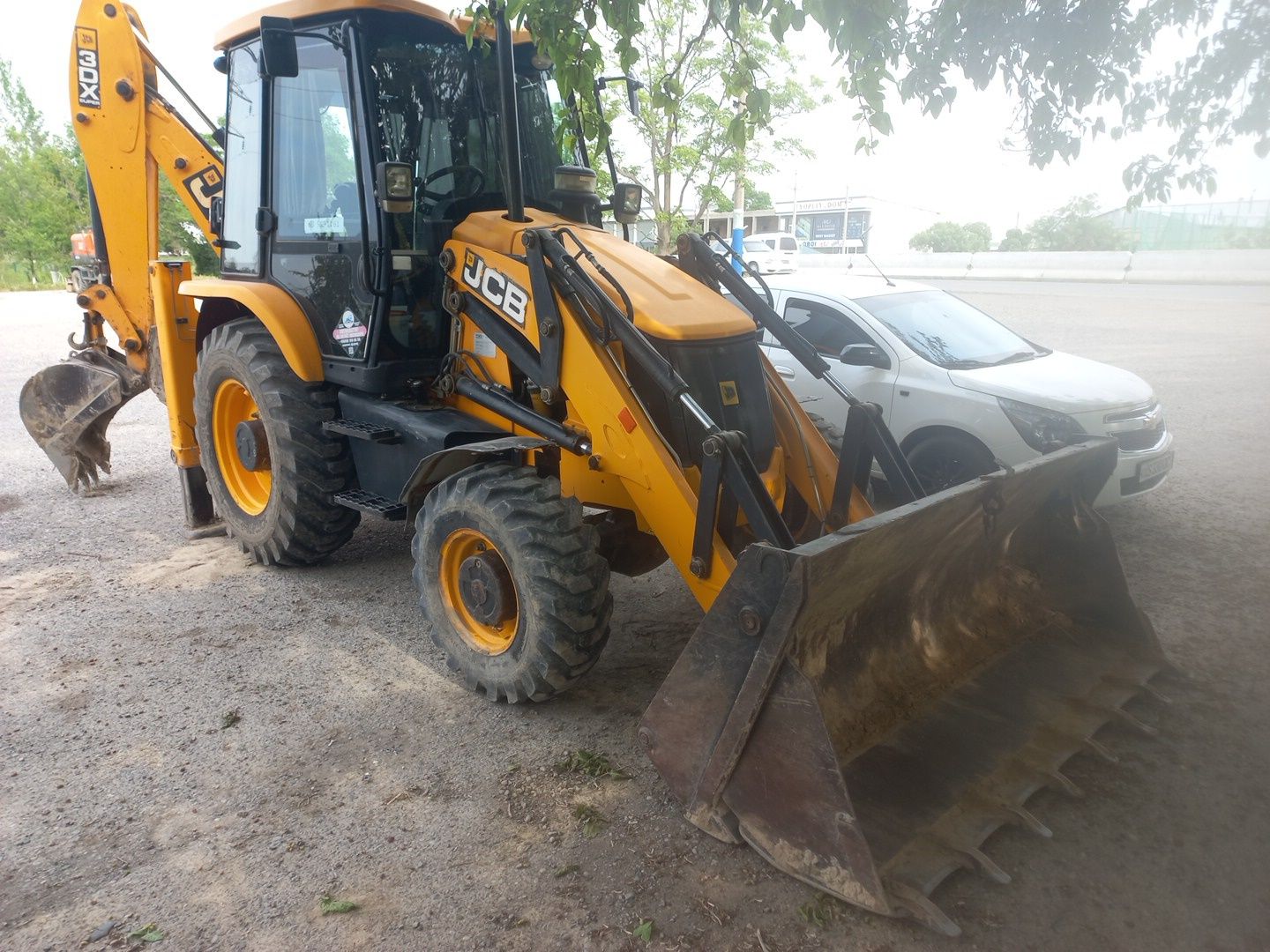 Jcb 3dx  экскаватор пагрузчик