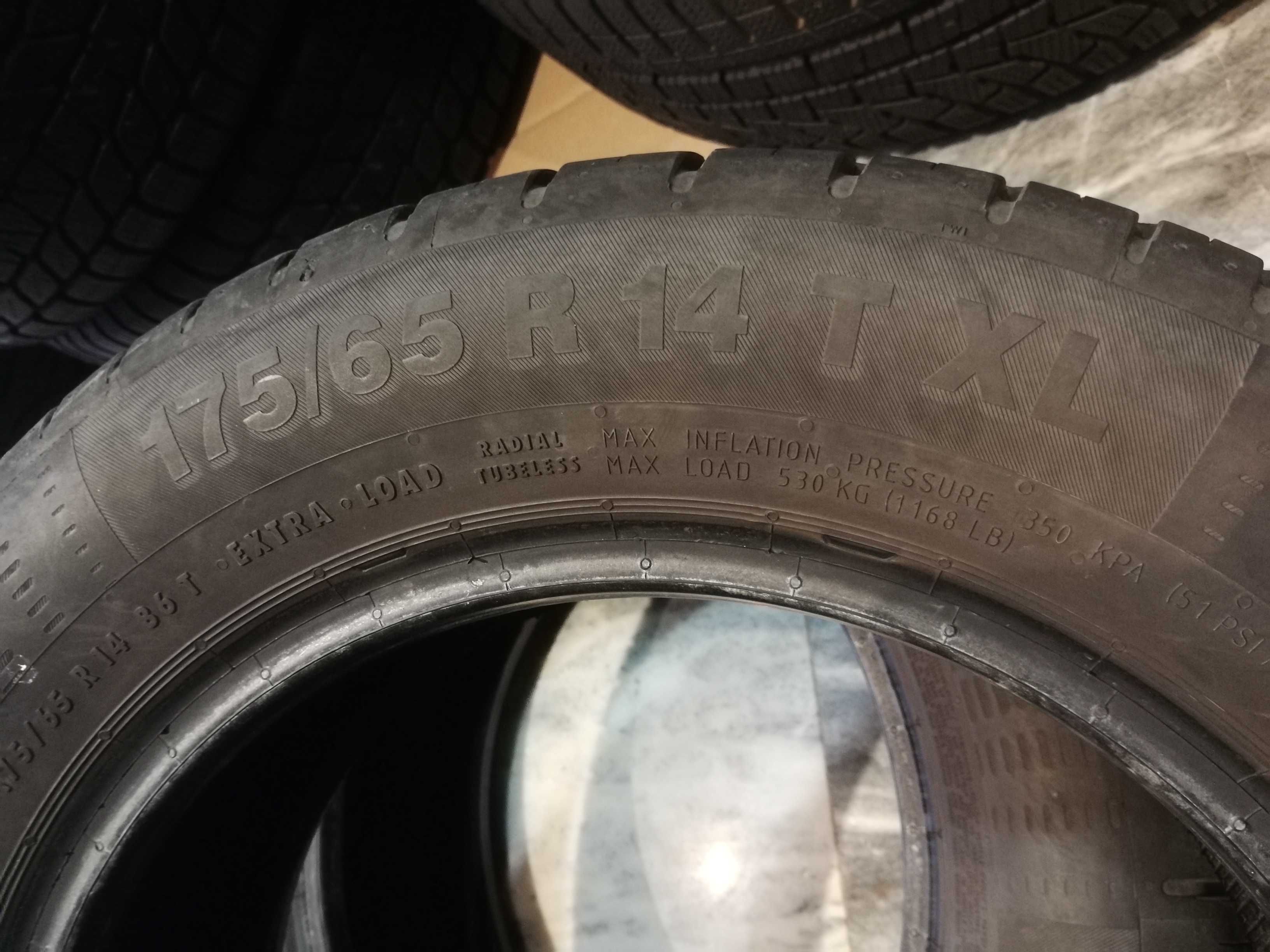2 летни гуми R14 175/65 Continental ContiEcoContact 5 86T