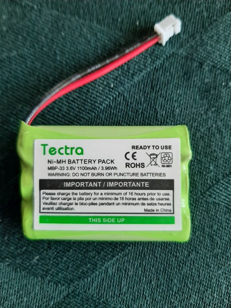 Нова Батерия (Ni-MH 3.6V 1100 mAh)за бебефон Motorola