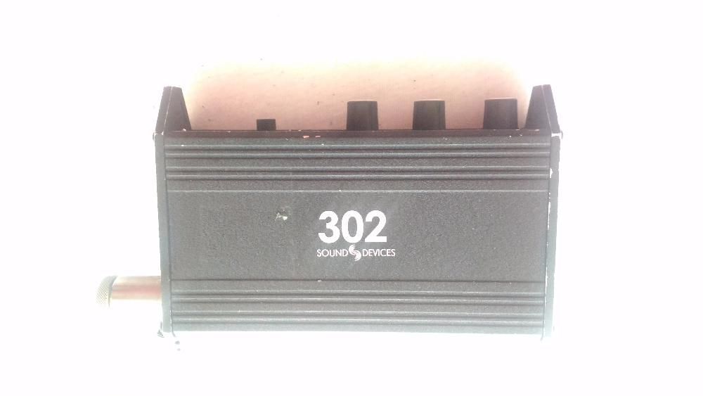 Sound Devices 302 Portable Audio 3 Channel Field Mixer