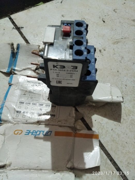 Продам контактор кми, тепловое реле