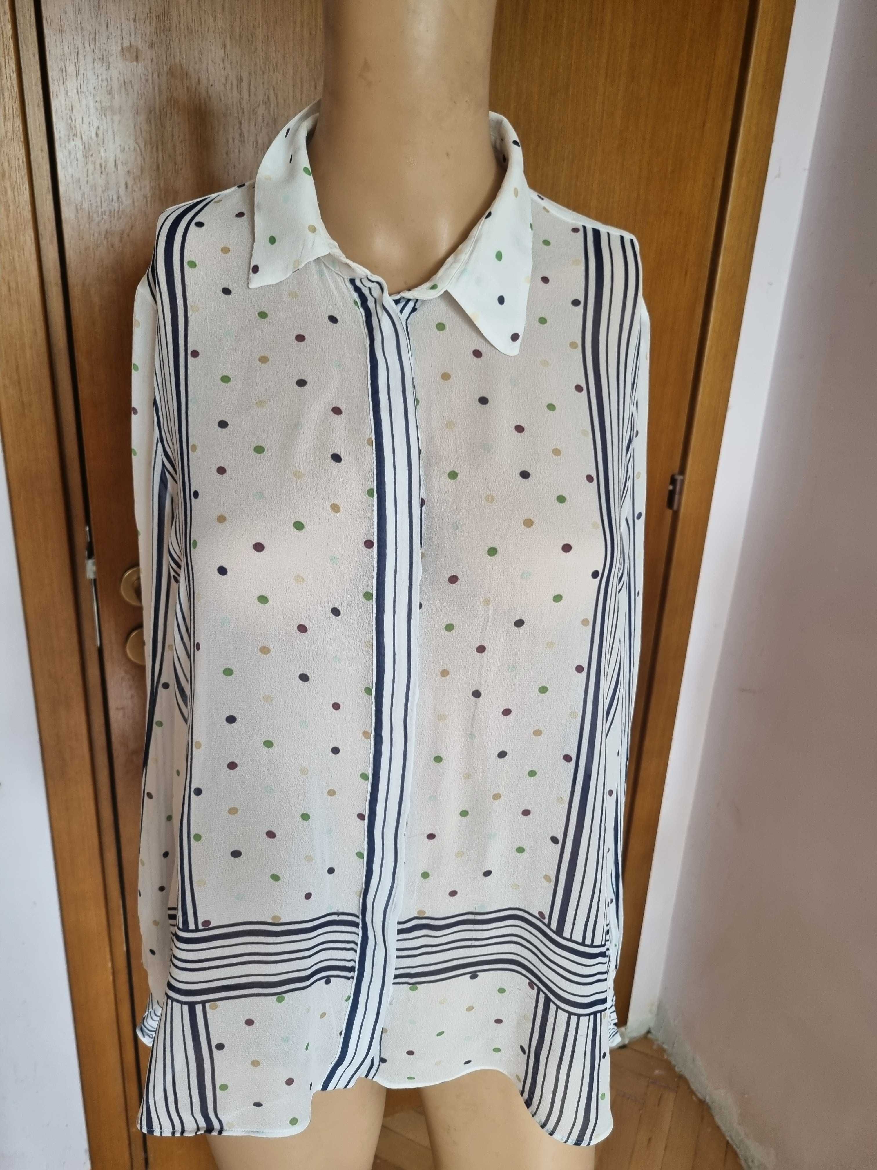 Риза с десен точки Massimo Dutti, размер 40