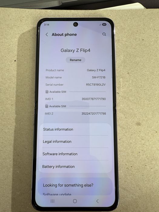 Samsung Galaxy Z Flip 4 Bora Purple