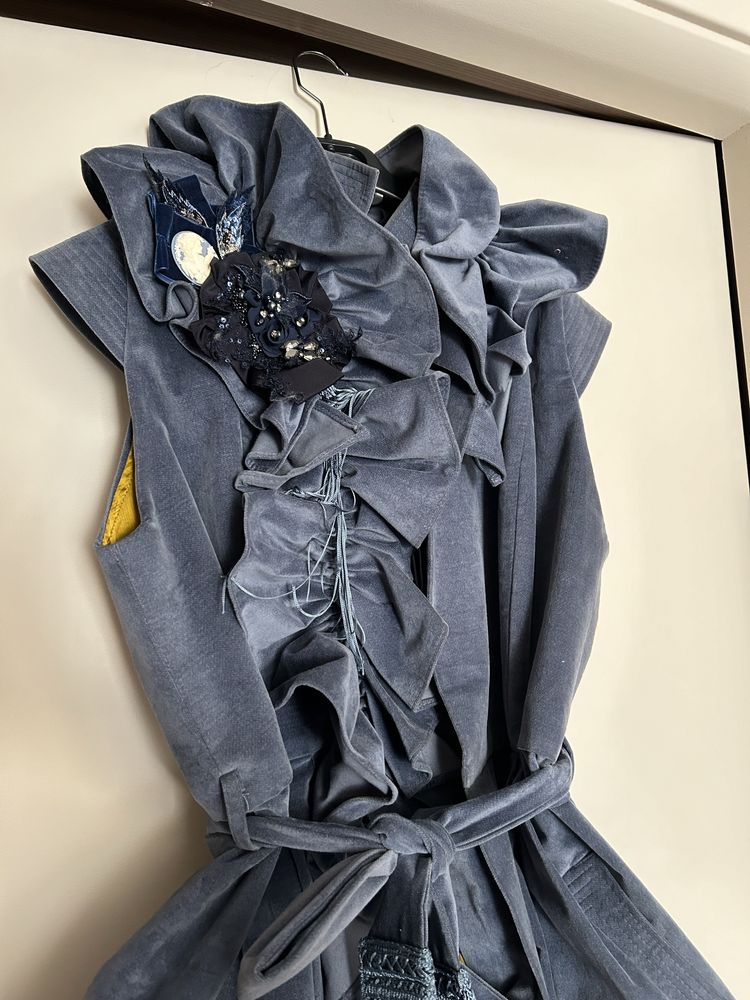 Vesta lunga primavara-toamna designer