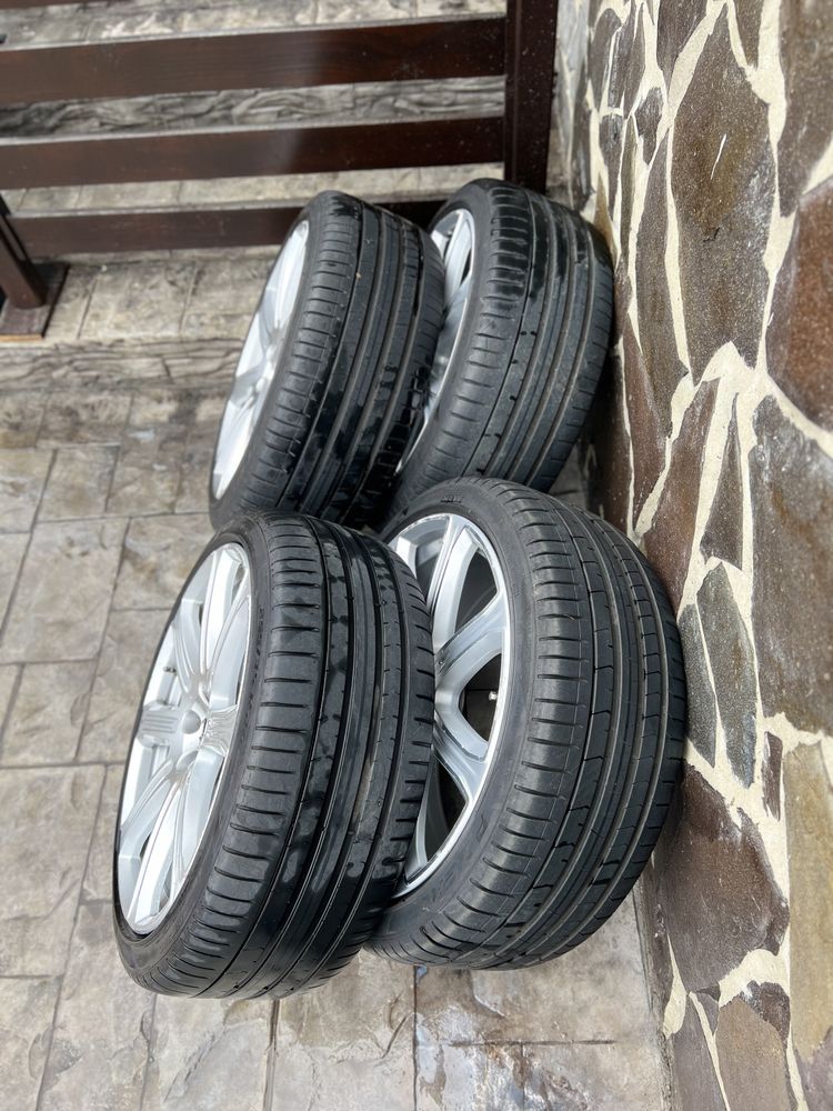 Jante / roti Volvo 20 Sarpas + anvelope Pirelli 255/35 R20