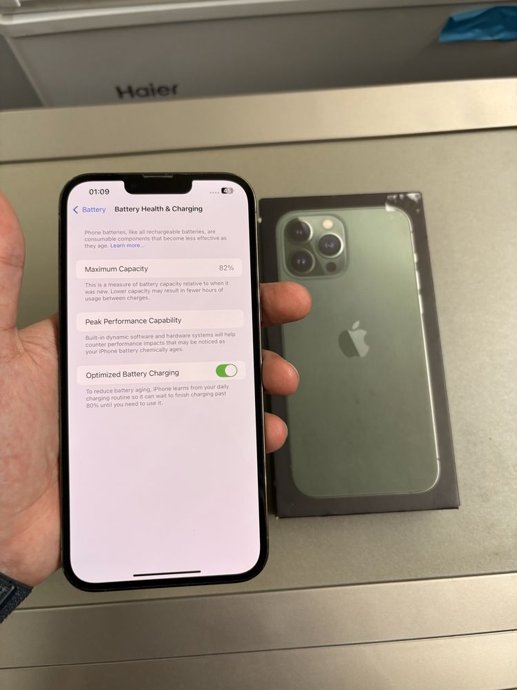 iPhone 13 Pro Max 128 gb green