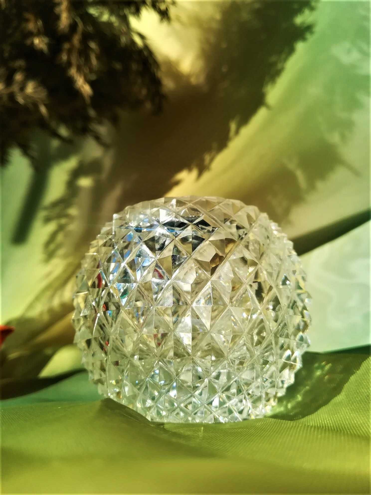 Suport Lumânare - Cristal Votiv Decorativ - Vintage Wonderland