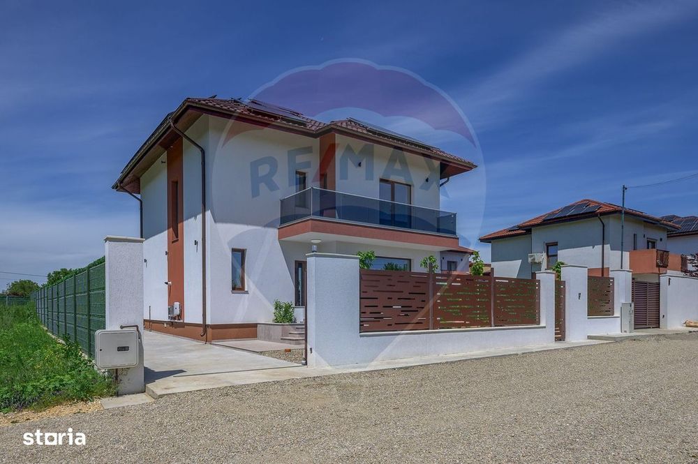 Vilă frumoasa cu 5 camere, 700 mp currte si pompa de caldura - Saftica