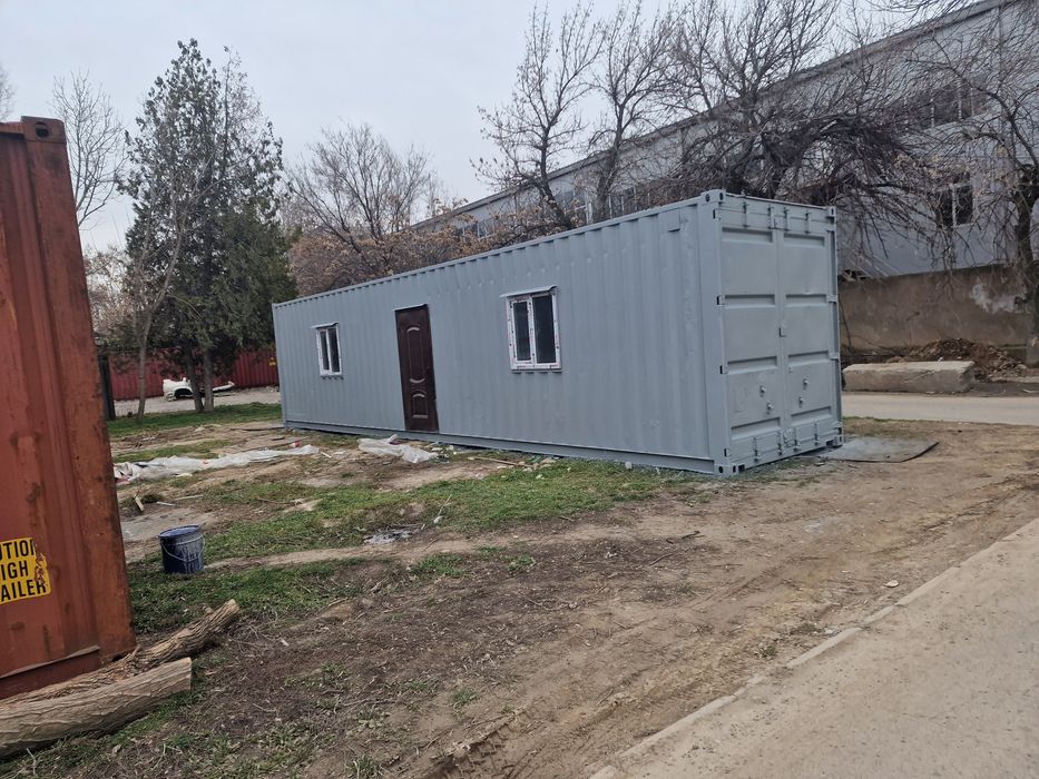 Контейнерден жасалған бұйымдар  жатын,офиске арналған,санузельмен