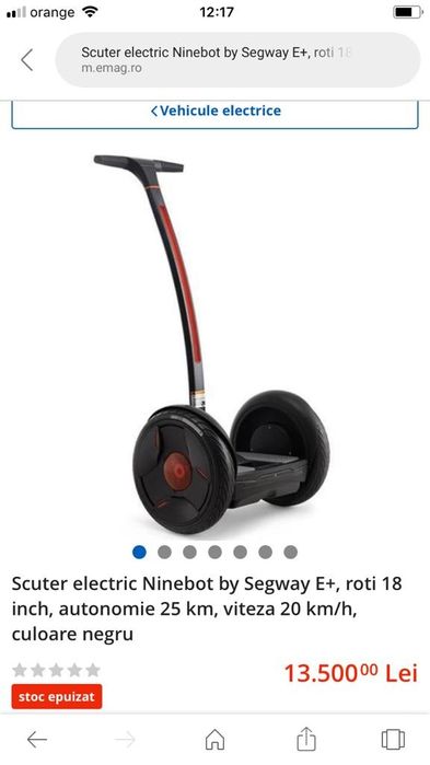 Scuter electric Nou URGENT