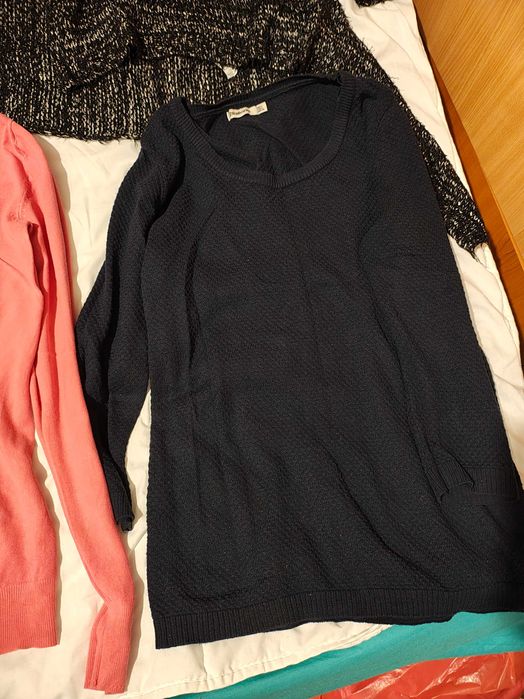 Lot haine pluovor 8 piese Zara Bershka S M