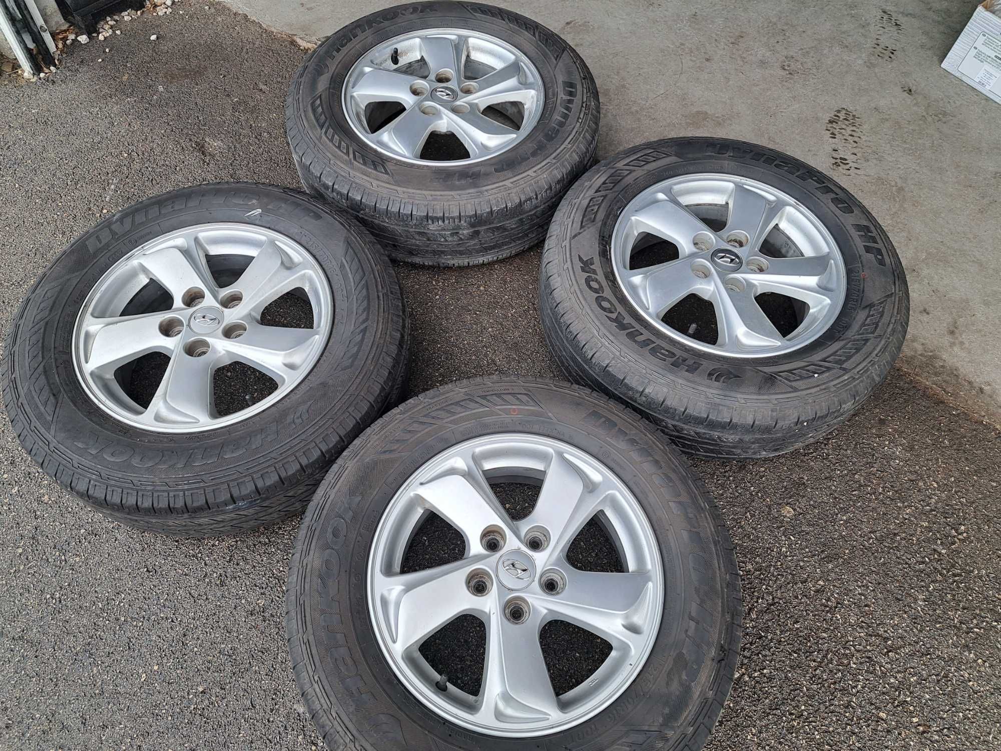 5x114,3/16 с гуми Hyundai Mazda Honda Kia Renault Dacia 5х114.3/16