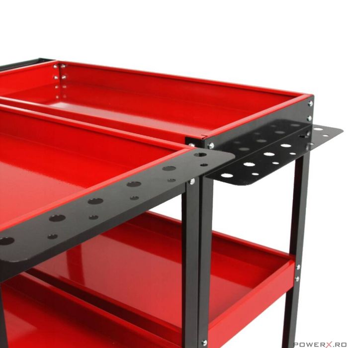 Raft, dulap organizator cu 3 compartimente pentru scule, unelte, Verke