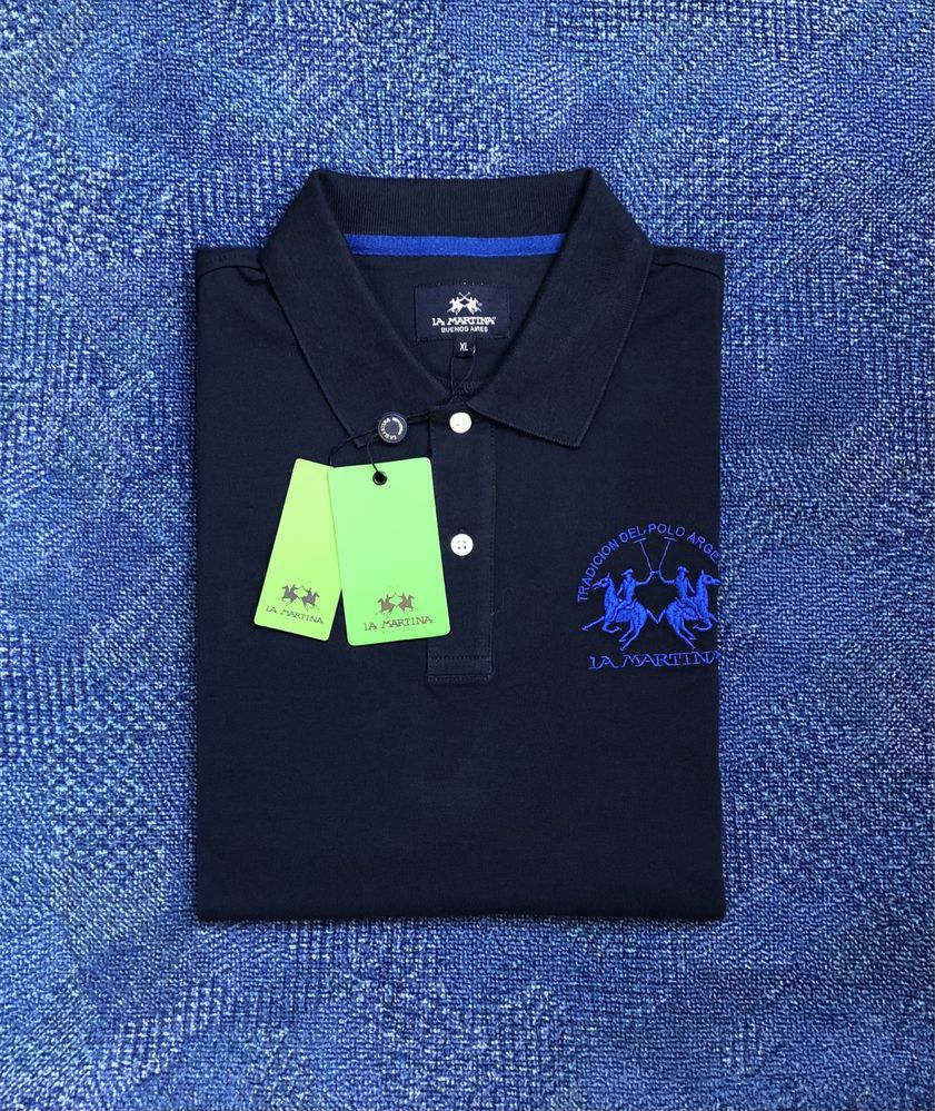 La Martina Polo Pique Shirt ОРИГИНАЛНИ мъжки поло тениски - M/L/XL/2XL