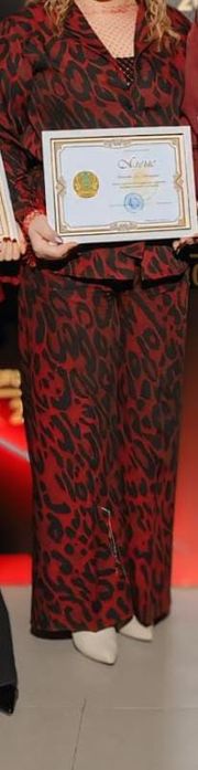 Двойка бордовый тигровый