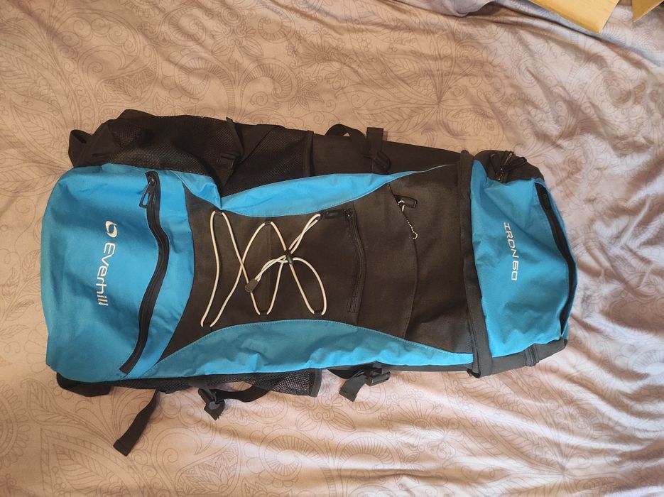 Ruxac 60 litri Everhill albastru