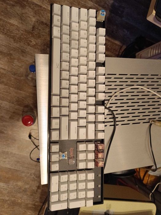 Tastatura gaming mecanica Redragon Mitra, iluminare rosu, switchs blue