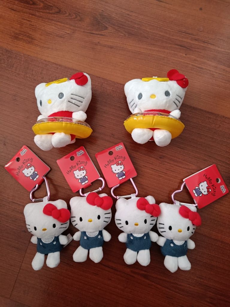 Plușuri breloc Hello Kitty, Sanrio licensed, noi