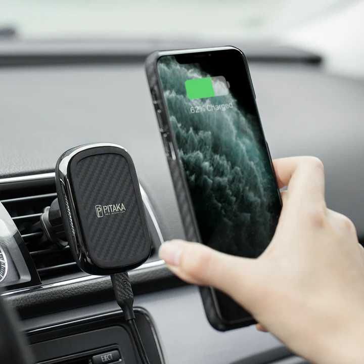 Кейсове и аксесоари на Pitaka за iPhone / Samsung от карбон
