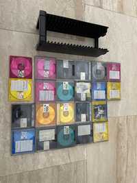 22 minidisc + cutie stocare