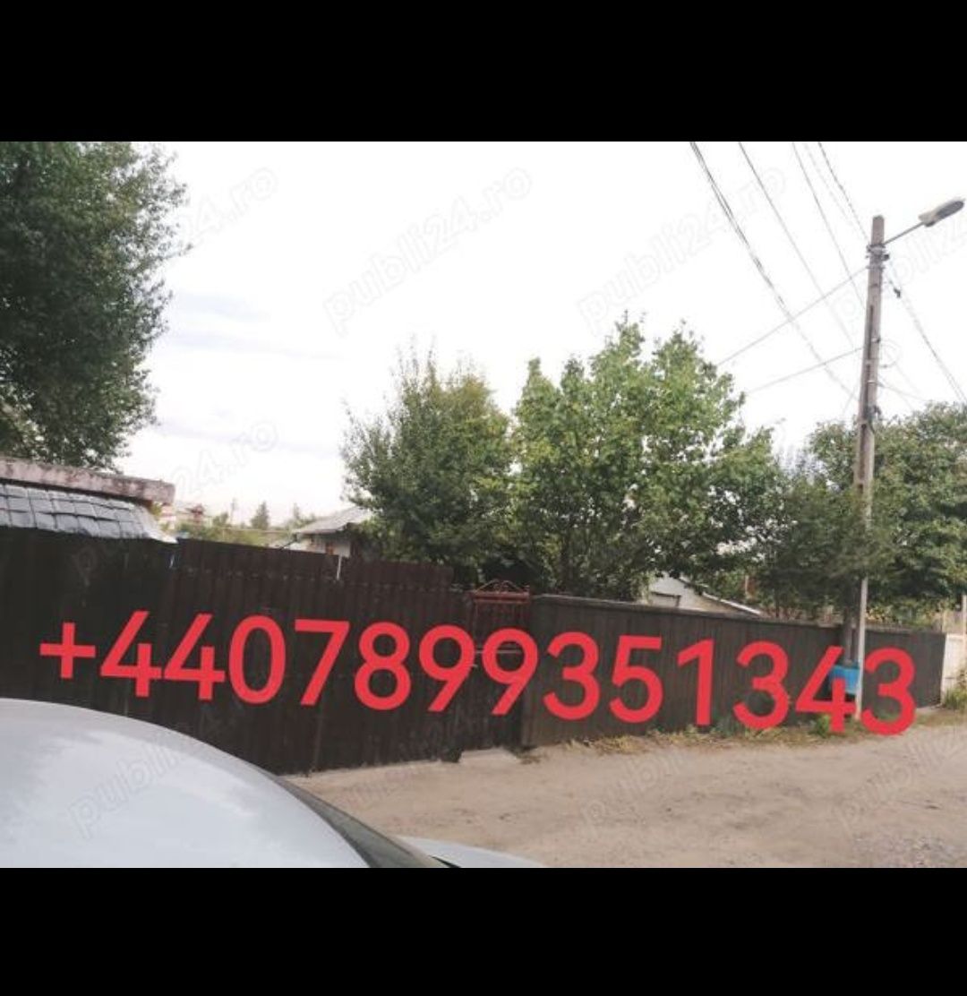 Teren pentru 2 case /Zonă centrală