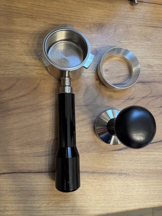 Set portafiltru tamper cafea